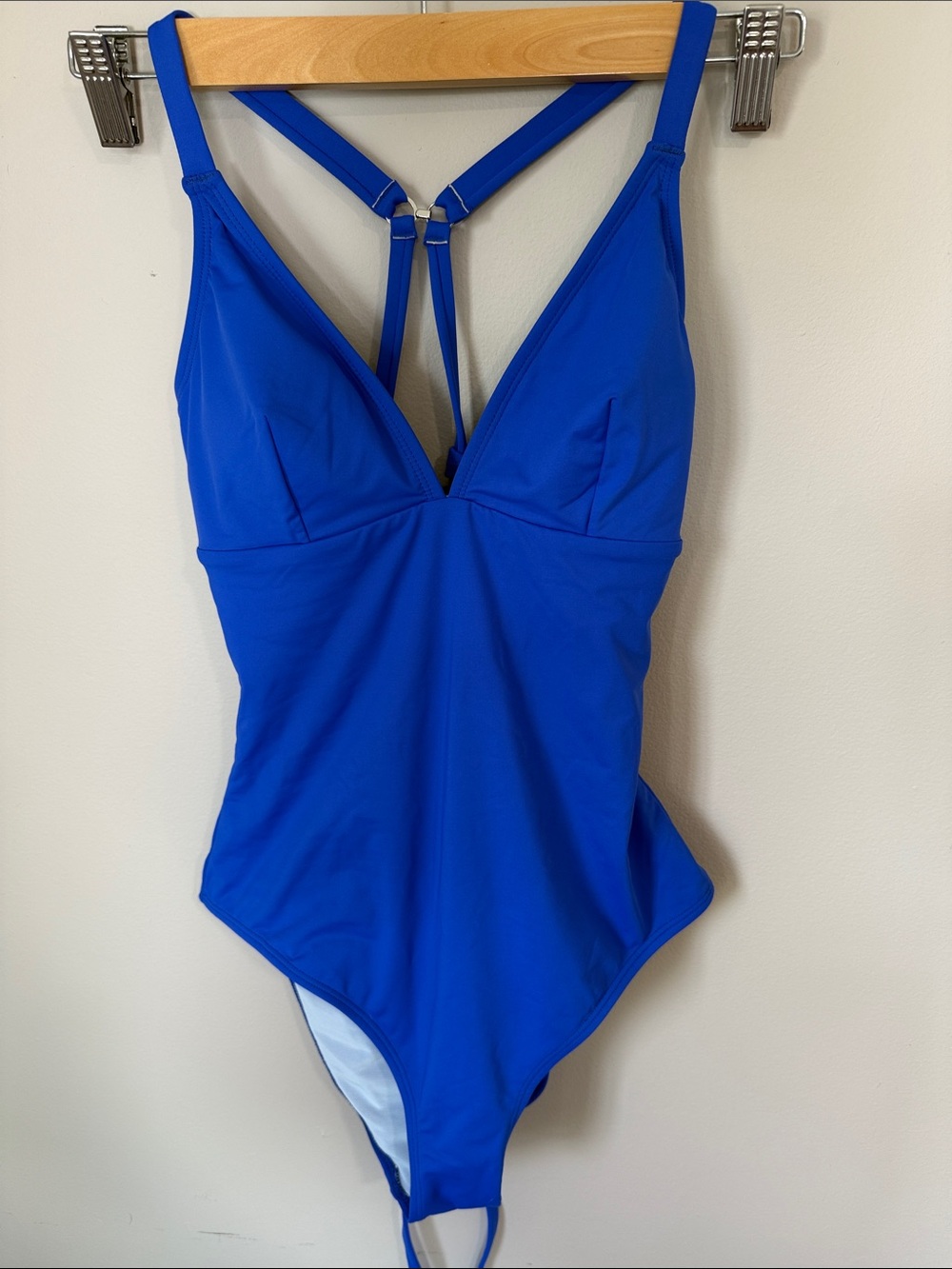 Cupshe Royal Blue Strappy-Back One-Piece Swimsuit
